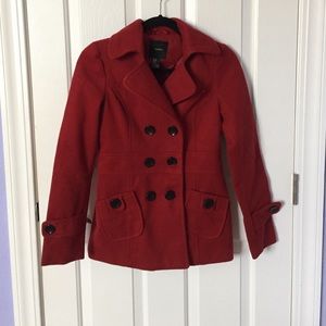 Red Peacoat
