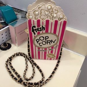 betsey johnson popcorn purse