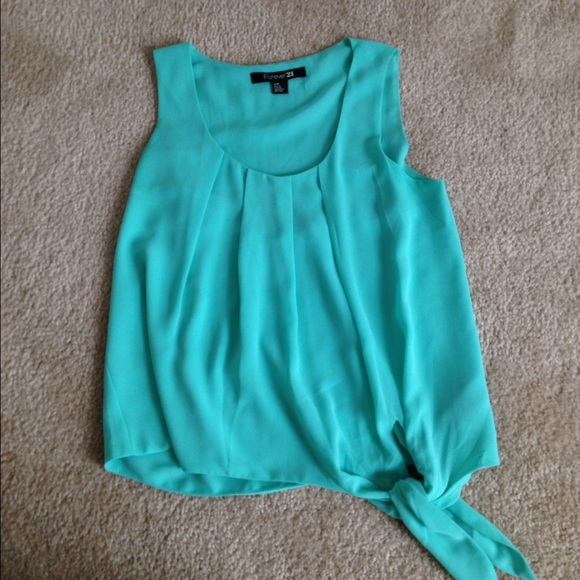 Mint green tank top - Picture 1 of 1