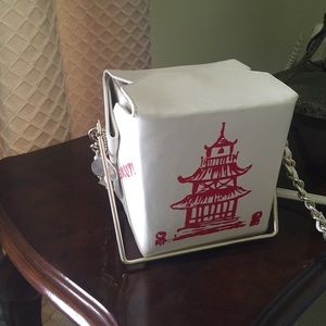 Kate Spade chinese takeaway takeout box purse