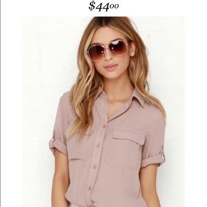 Brand new with tags lulu button up