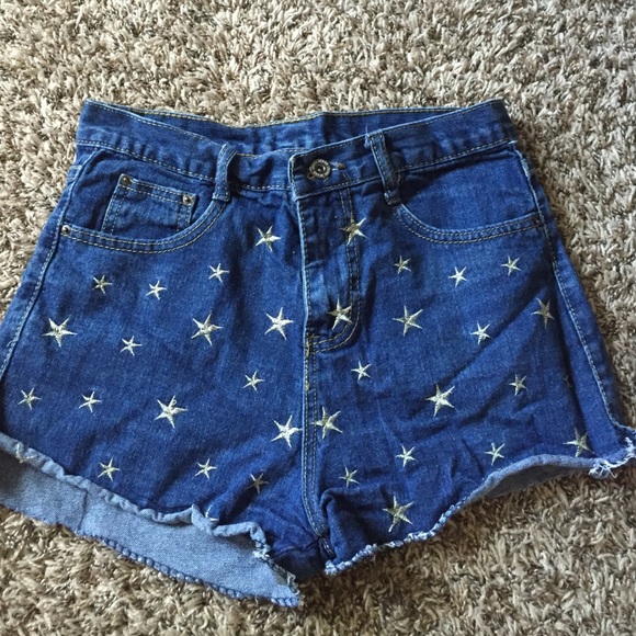 High waisted shorts