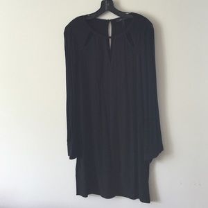BCBGMAXAZRIA Black Long Sleeved Dress