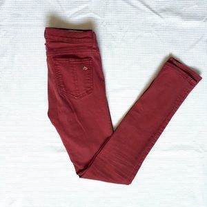 🇺🇸 SALE! Rag & Bone Skinny Jeans (red clay)