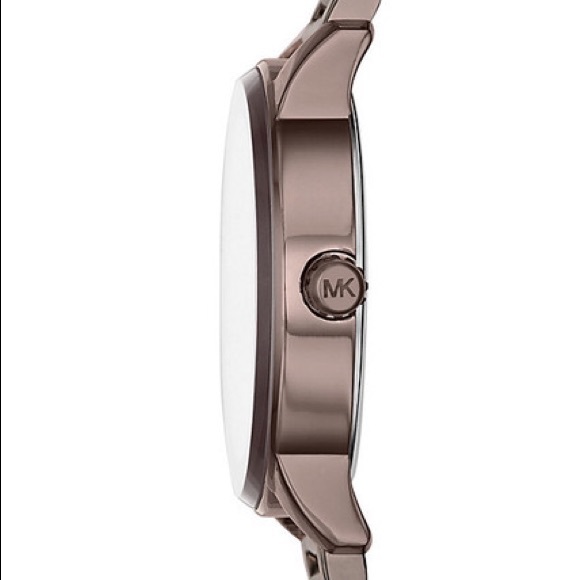 BNWOT MICHEAL KORS BROWN WATCH main image 2