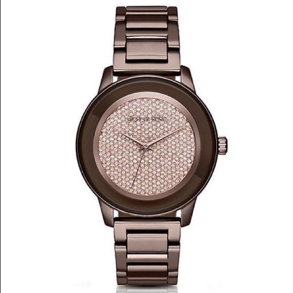 BNWOT MICHEAL KORS BROWN WATCH