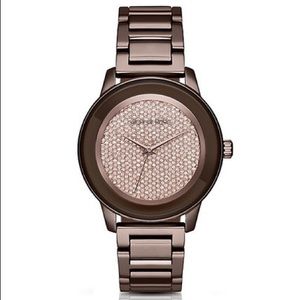 BNWOT MICHEAL KORS BROWN WATCH