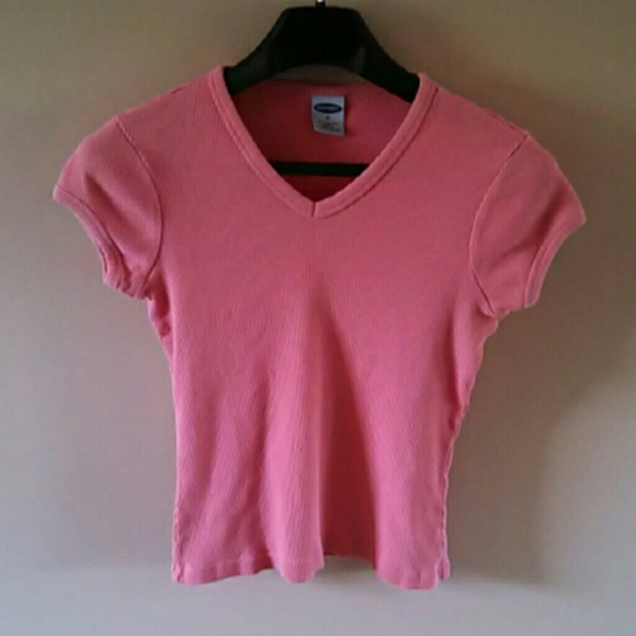 Vintage Old Navy Ribbed Cotton Short Sleeve Tee