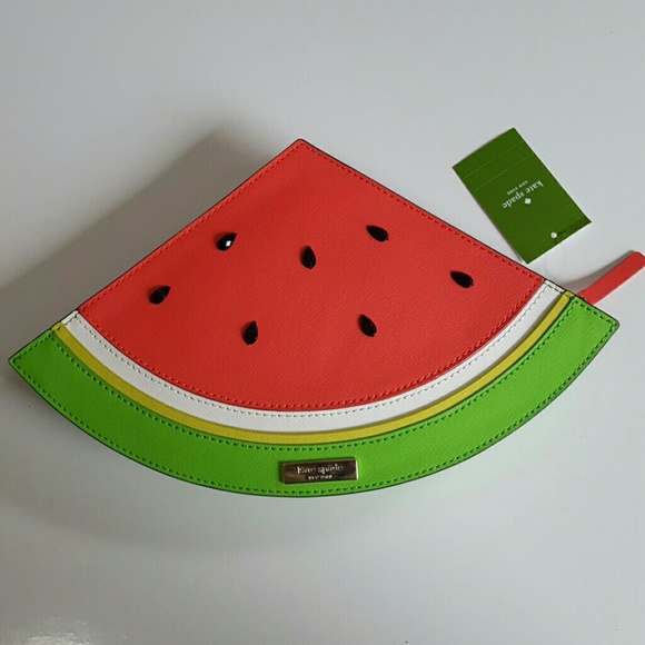 Kate Spade Slice of Watermelon Clutch - Picture 2 of 6