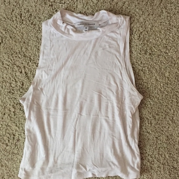 Mock Neck tight cropped tank