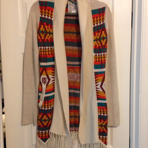 Aztec pattern sweater M Billabong