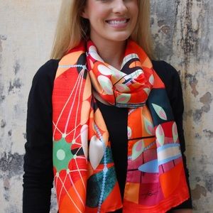 Rex Ray Silk Scarf - Ephram