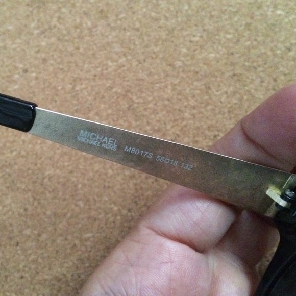 Michael Kors Black Frame Sunglasses - Picture 4 of 4