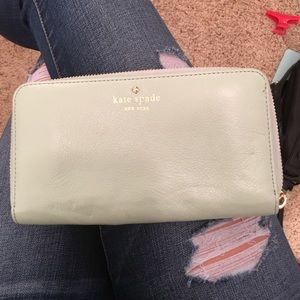 Kate spade teal wallet