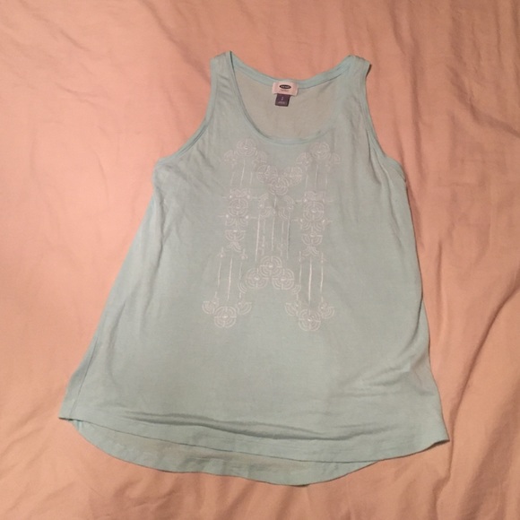 Light blue tank top