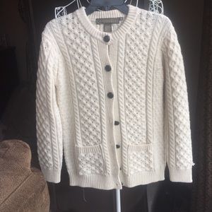 Irish button up sweater/cardigan