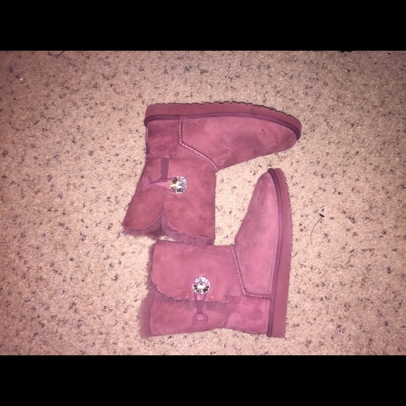 Maroon Uggs