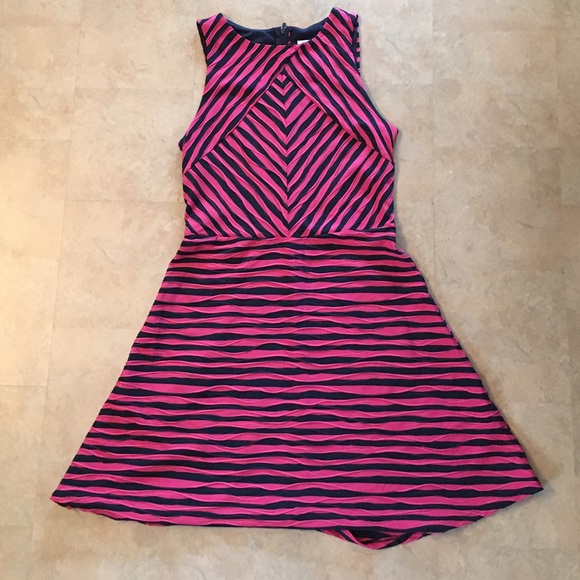 Textured Skater Dress