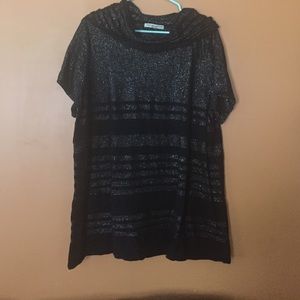 Black sparkly sweater