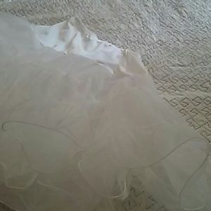 NWOT Mid-length Petticoat/Crinoline in White
