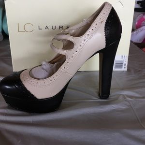 LC Lauren Conrad platform heels. Size 8.5