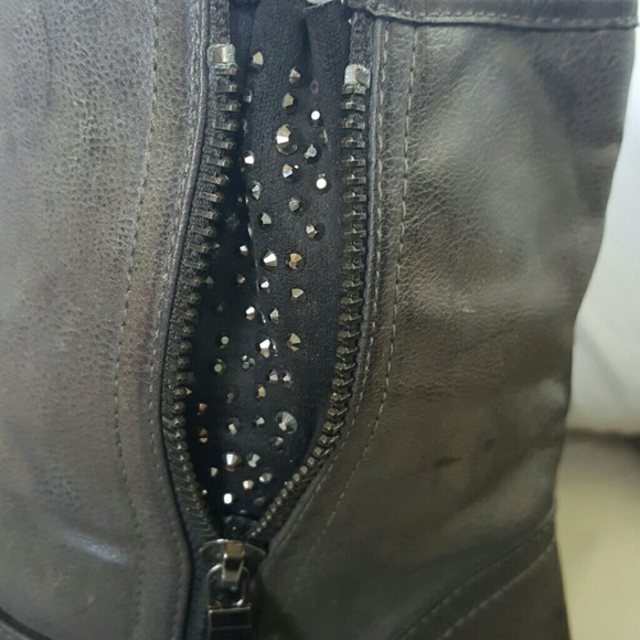 Rugged Rhinestone Boots - Picture 2 of 4