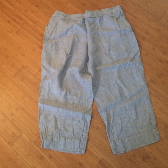REDUCED! 🎉 J. Jill linen cropped pants