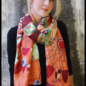 Rex Ray Silk Scarf - Nathan