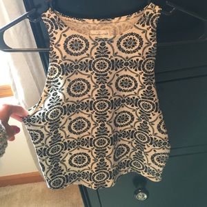 Abercrombie crop top.