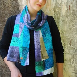 Rex Ray Silk Scarf - Oscar