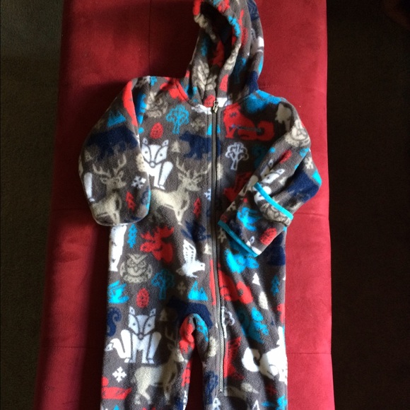 12-18mo fleece Columbia coverup