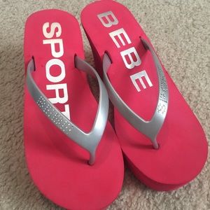 Bebe Wedge Sandals