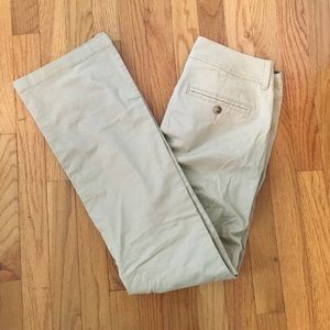 American Eagle kaki bootcut pants