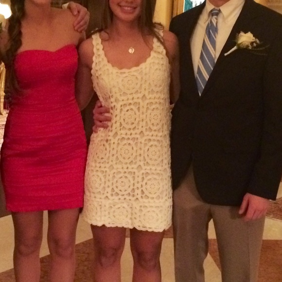 Joie White Crochet Dress - Picture 2 of 3