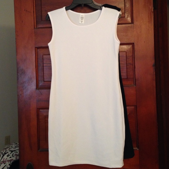 Sheath dress - white