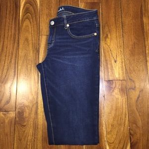 Dark wash jegging