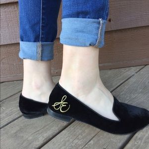 ❌Final Sale❌Sam Edelman Velvet Smoking Shoe/Loafer