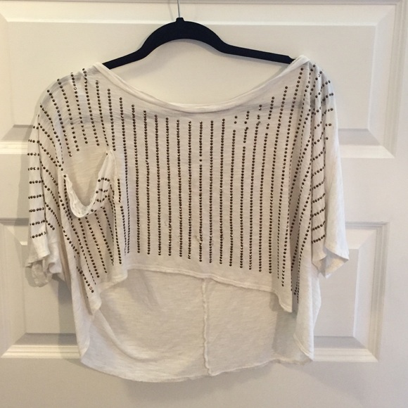 Beaded crop top