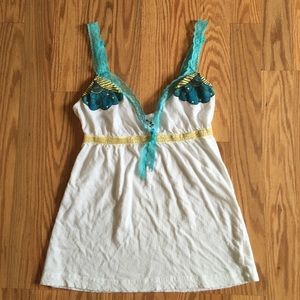 Free People empire waist tank top EUC