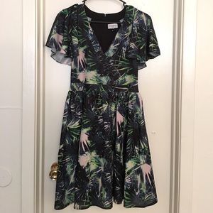 MODCLOTH "Bolster Your Boldness in Palm" Dress