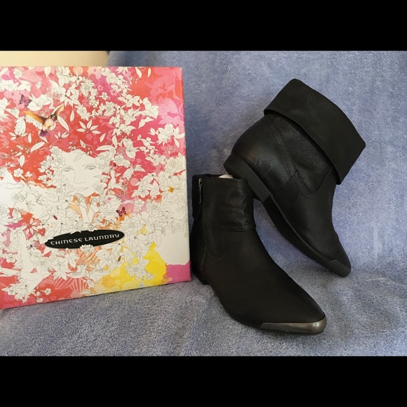 Chinese Laundry Leather Boots