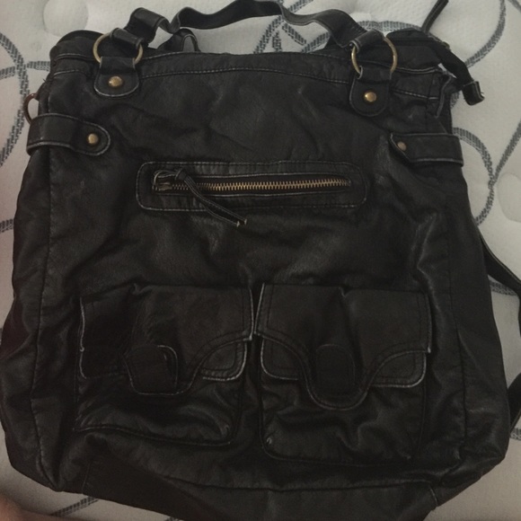 Large Black Crossbody