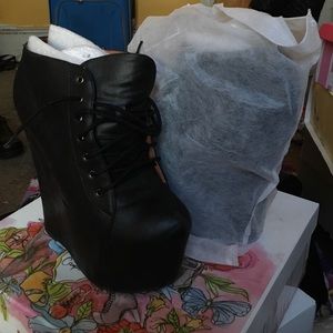 Jeffery Campbell wedge heel