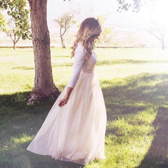 LC Lauren Conrad Dresses & Skirts - ☂NWT Lauren Conrad Runway Ombré Tule Skirt