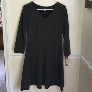 Brand new with tags, grey herring bone style dress