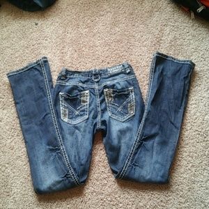 Rock and roll cowgirl jeans