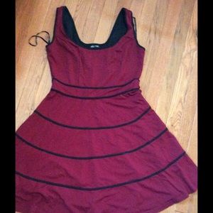 City Chic Maroon Dress Size 0