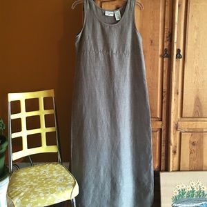 linen maxi