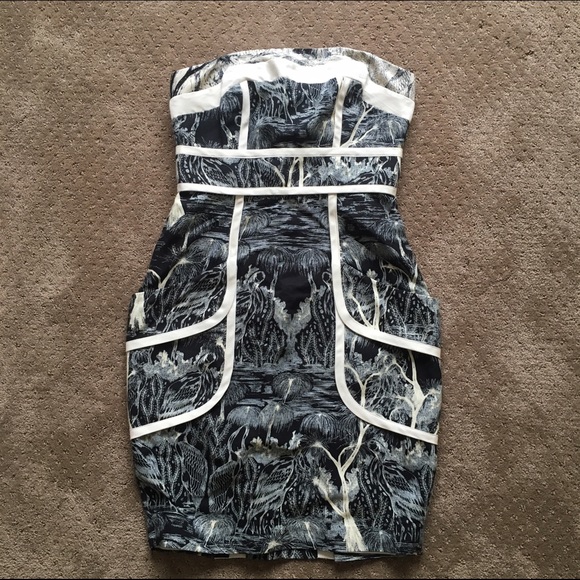 Tracy Reese strapless dress