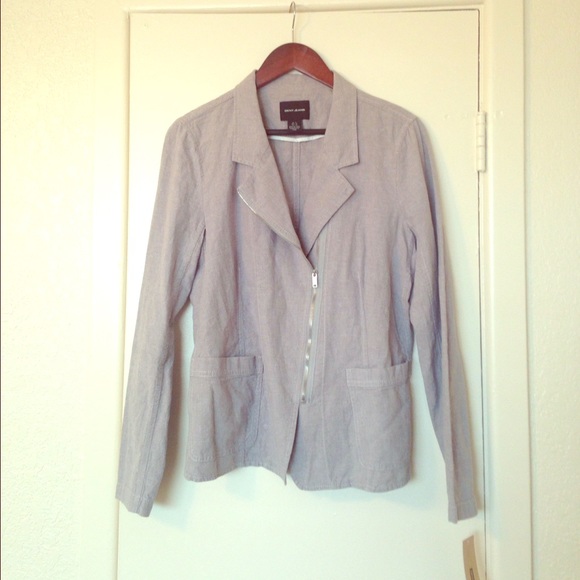 DKNY Grey Moto jacket